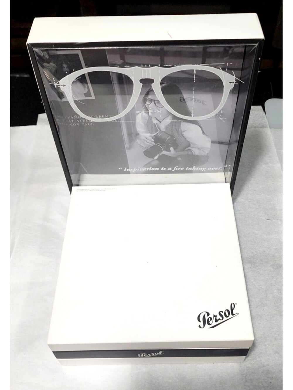 Rare Persol Sunglasses Retail Store Counter Display Sign Authorized Dealer Prop